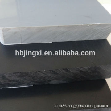 Gray Black Colored plastic sheeting pvc material